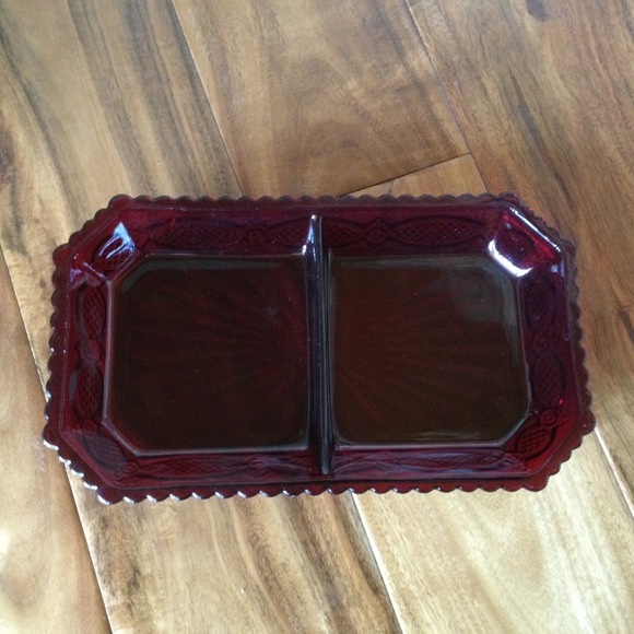 Vintage Avon Cape Cod Condiment Tray - Picture 2 of 5